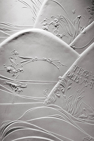 Décor sculpté en staff – Résidence privée (Paris)