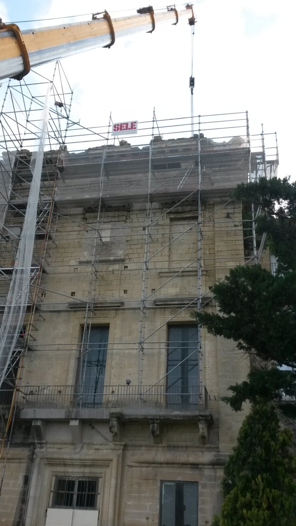 Château du Marquis de Baschi à Aubais