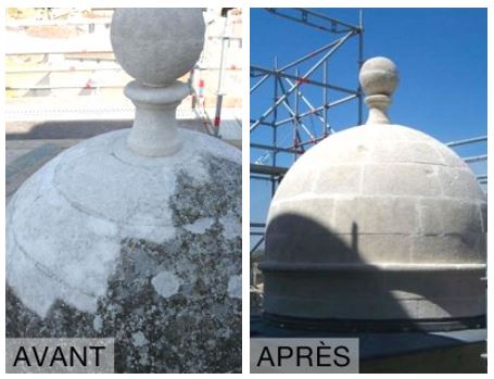 jacquet Nettoyage par micro abrasion