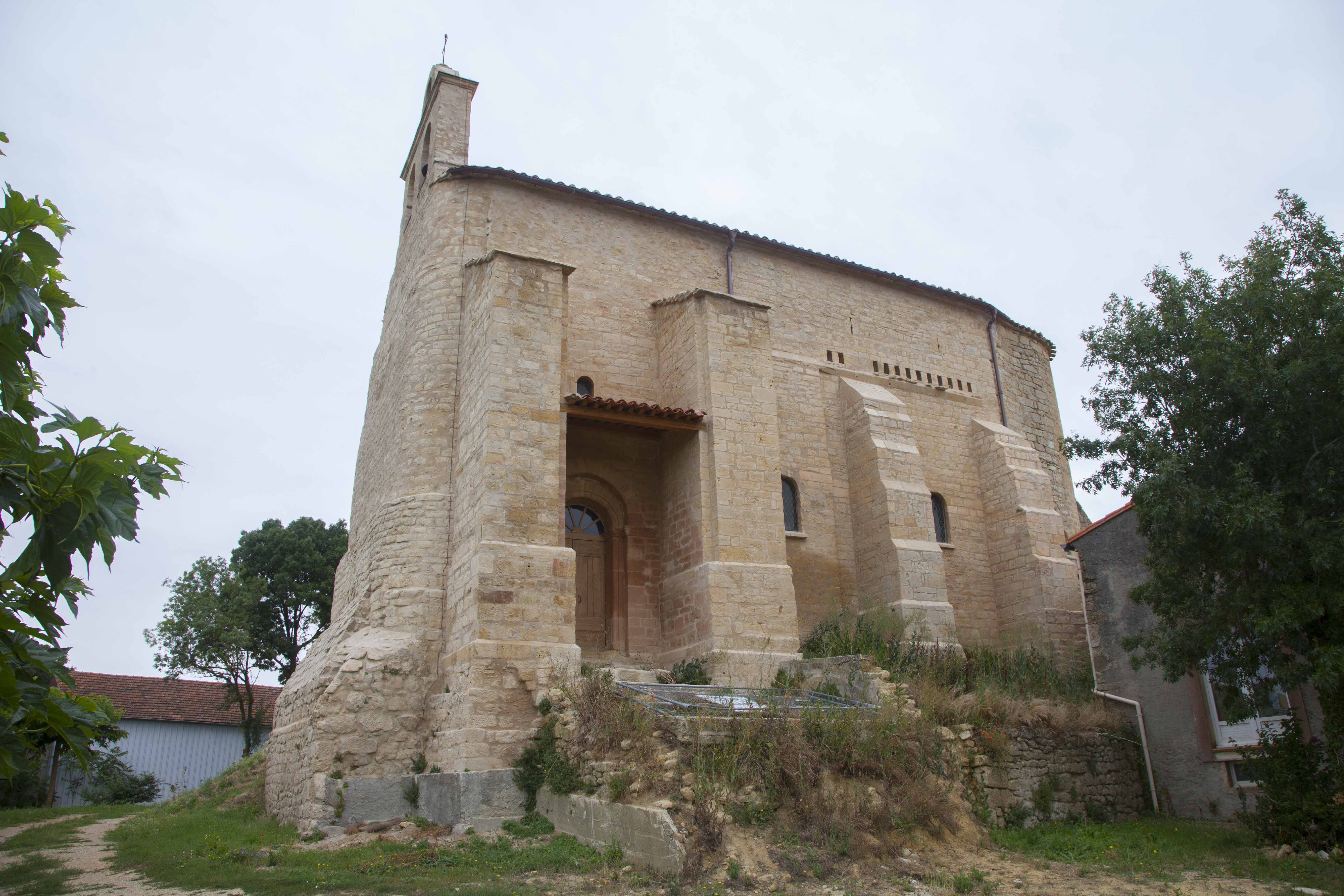 restauration Église - Cazalrenoux  
