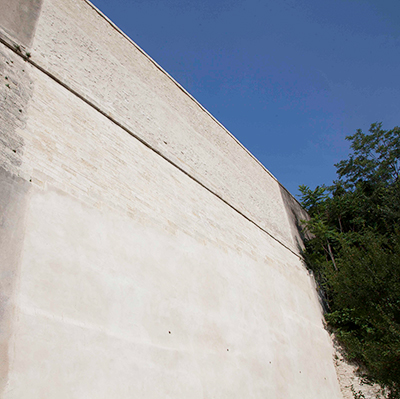 Mur d’enceinte du fort Vauban - Nîmes