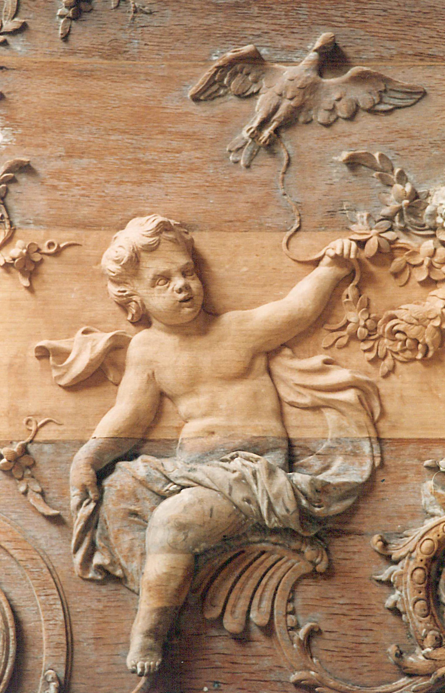 Waddesdon Manor – White Drawing Room Restauration des boiseries XVIIIe d’origine française