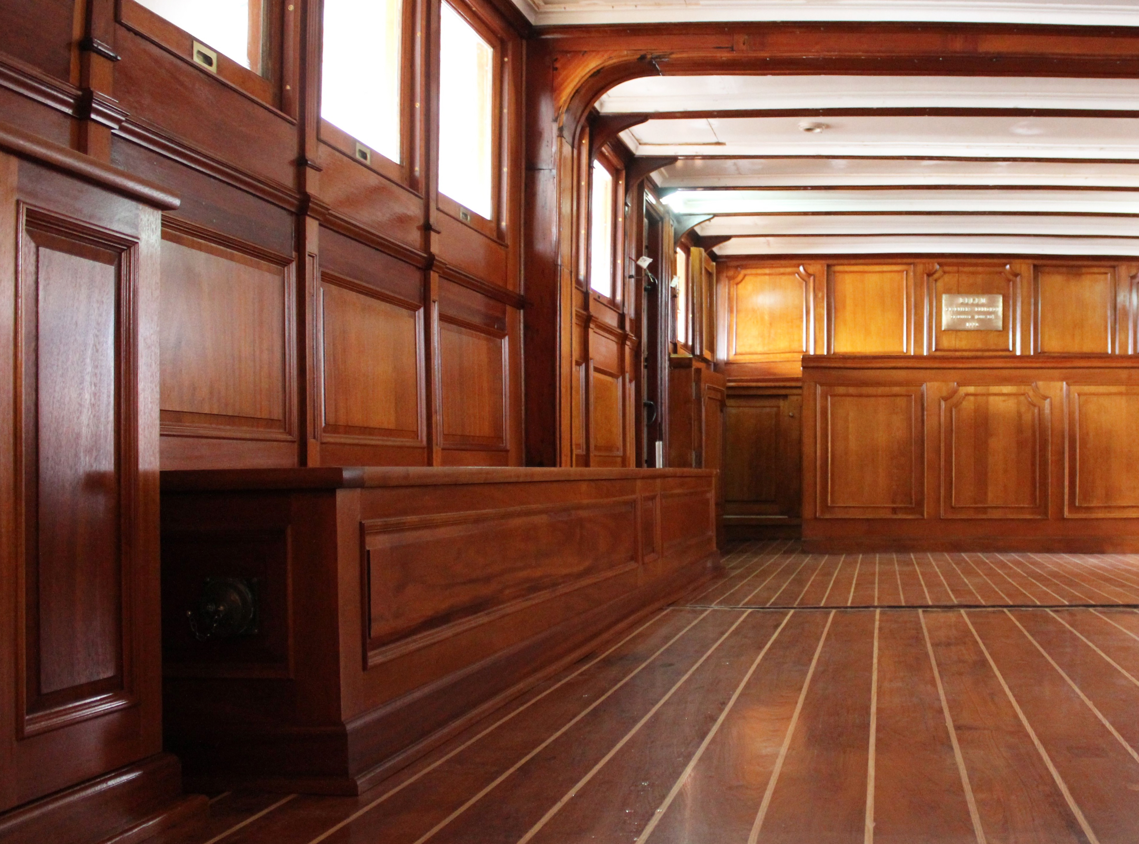 Belem Grand Roof - Réalisation de boiseries et coffres