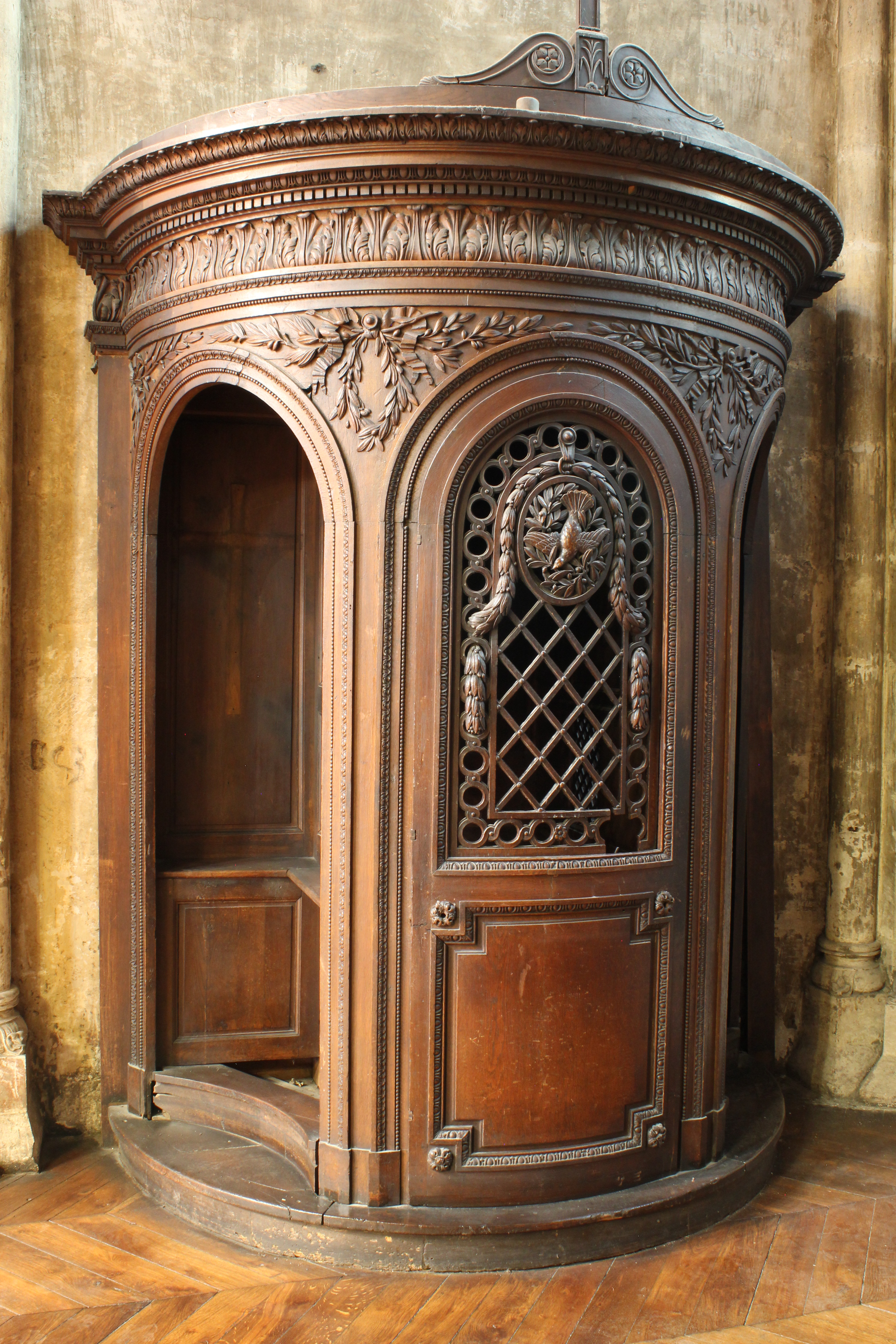 Paris - Église Saint Germain des Prés - Étude du Mobilier et du buffet d'orgue