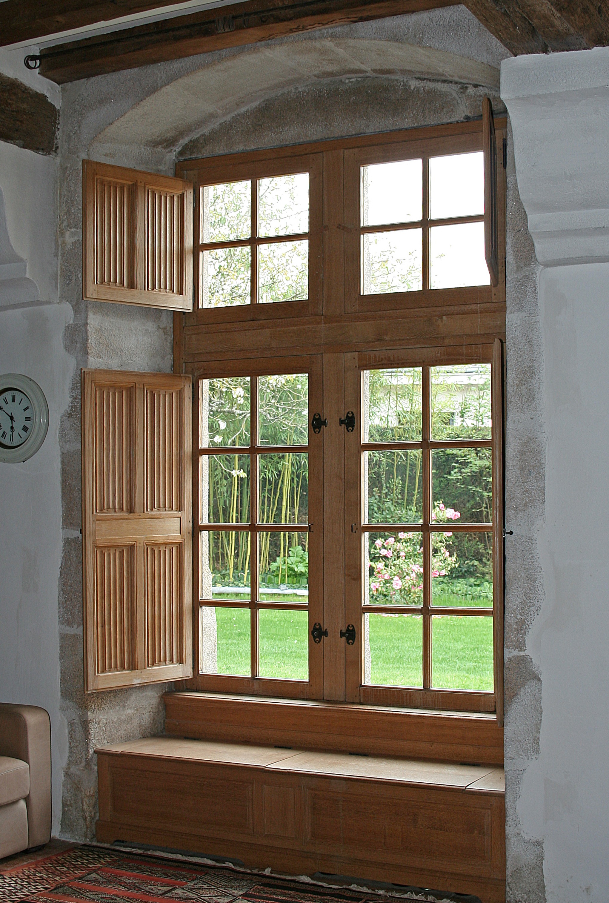 Fenêtre et volets intérieurs - Chantier privé