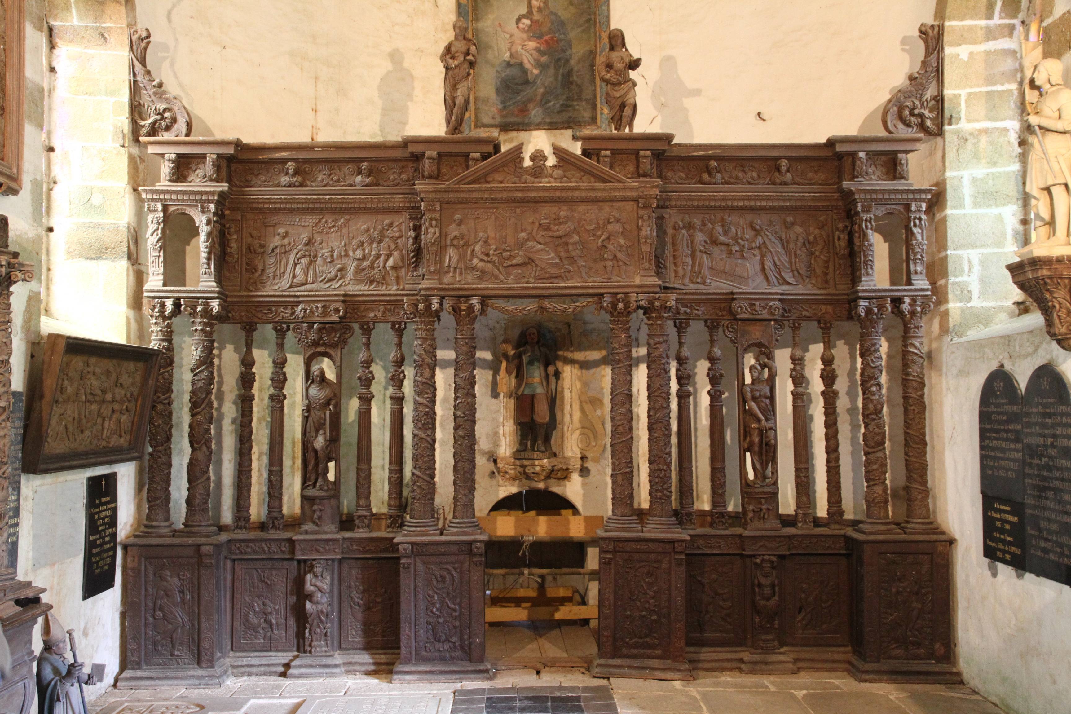 Rédéné - Chapelle Notre-Dame de Rosgrand - Etude du Chancel