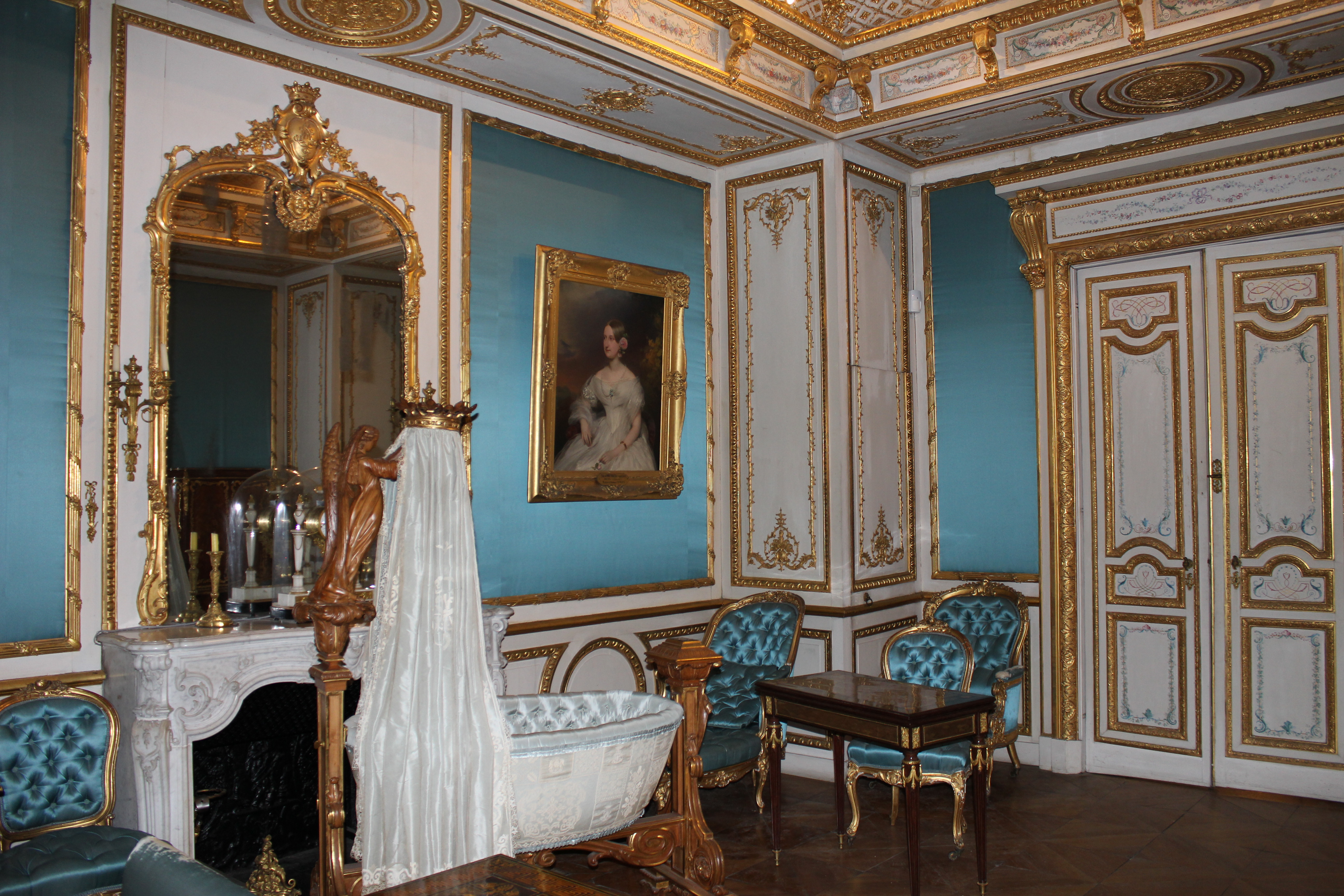 Château de Chantilly - étude des décors des petits appartements