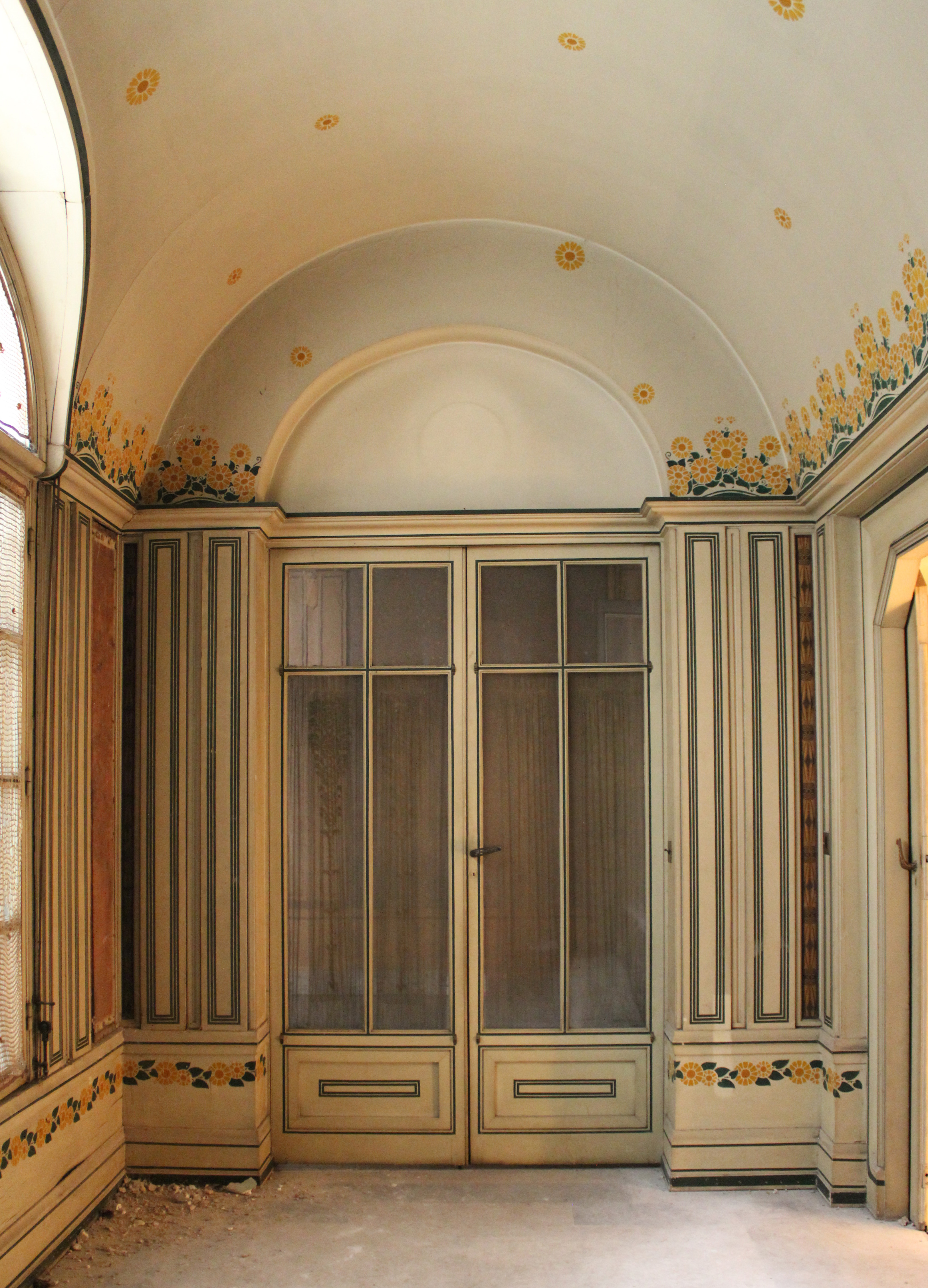 Paris - Immeuble Paul Follot - Étude des décors