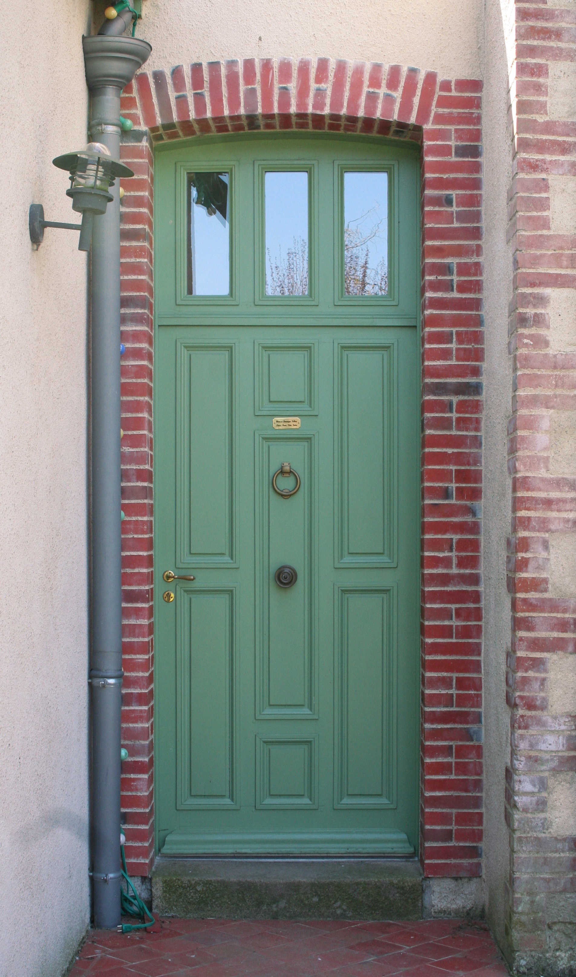 Porte d'entrée - Chantier privé