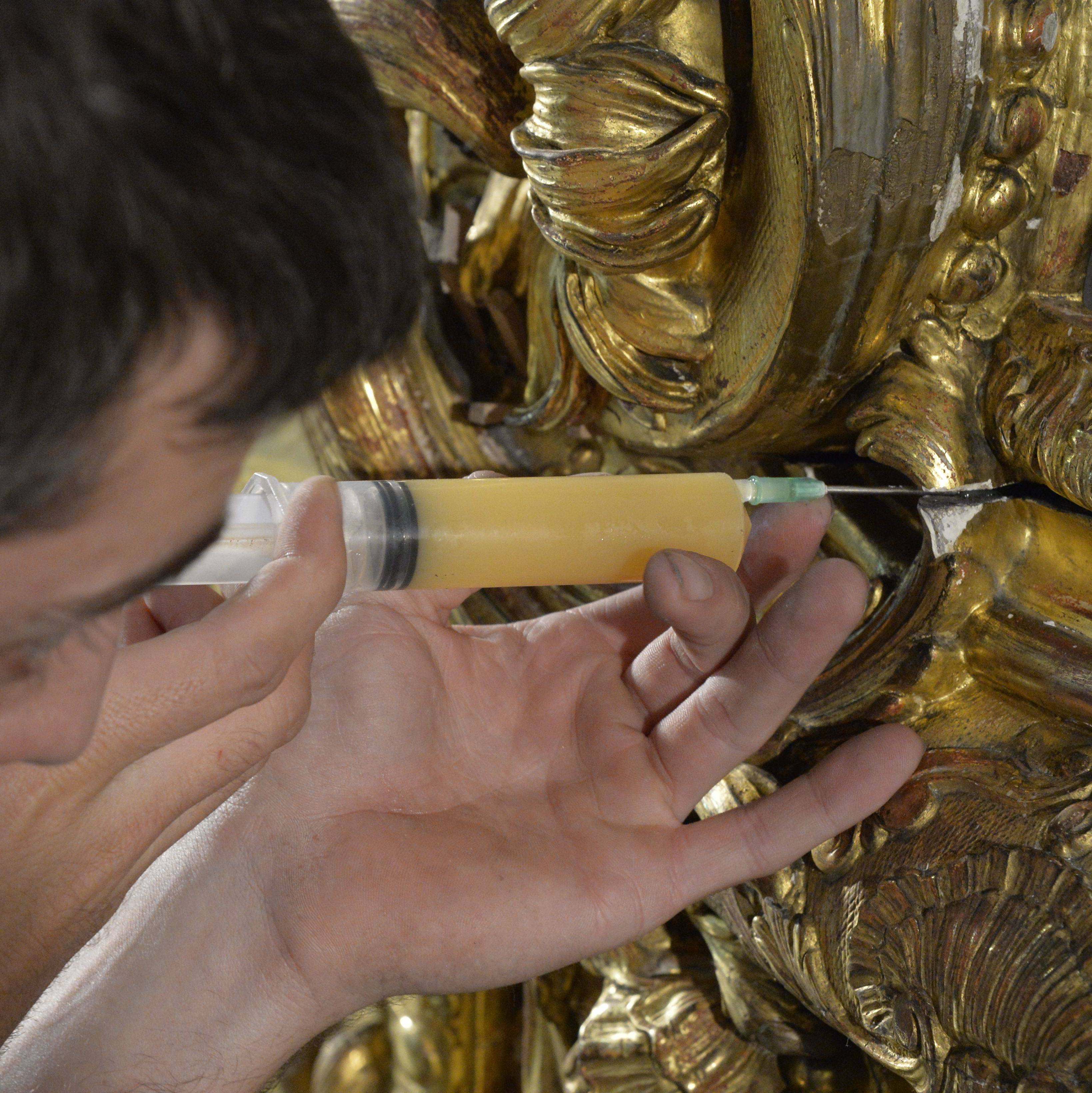 Restauration de la Galerie Dorée de la Banque de France_02 © François Poche