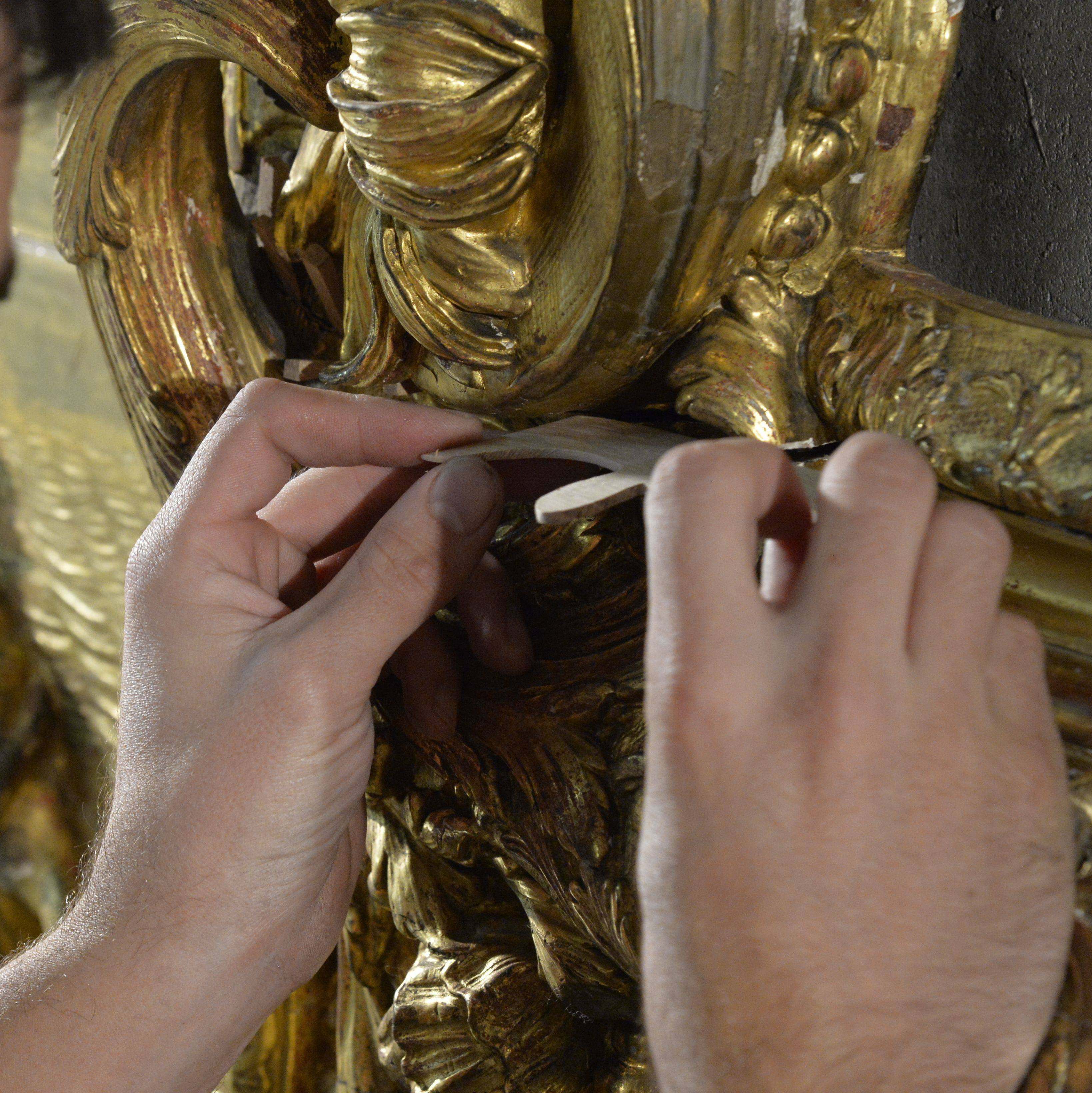 Restauration de la Galerie Dorée de la Banque de France_02 © François Poche