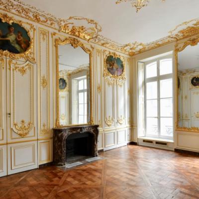 Tollis décor peint salon Bonaparte