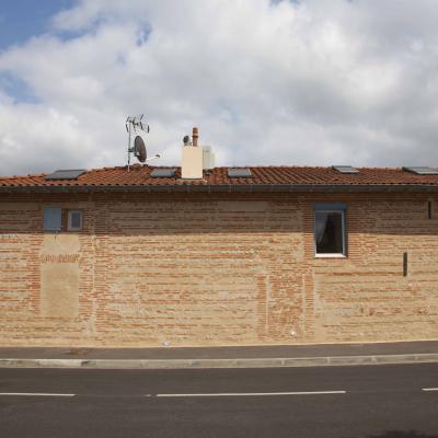 Ravalement façades Maison privée chemin de Grenade - Blagnac