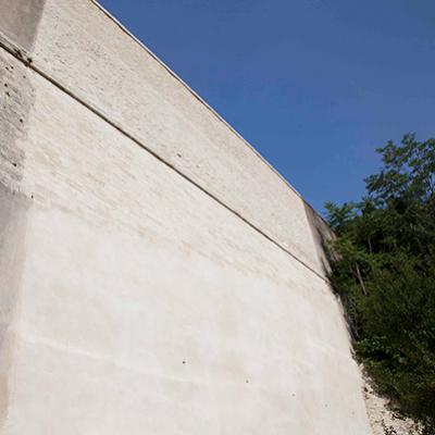 Mur d’enceinte du fort Vauban - Nîmes