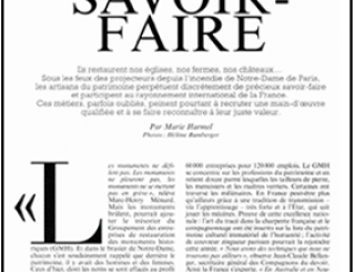Les chevaliers des savoir-faire